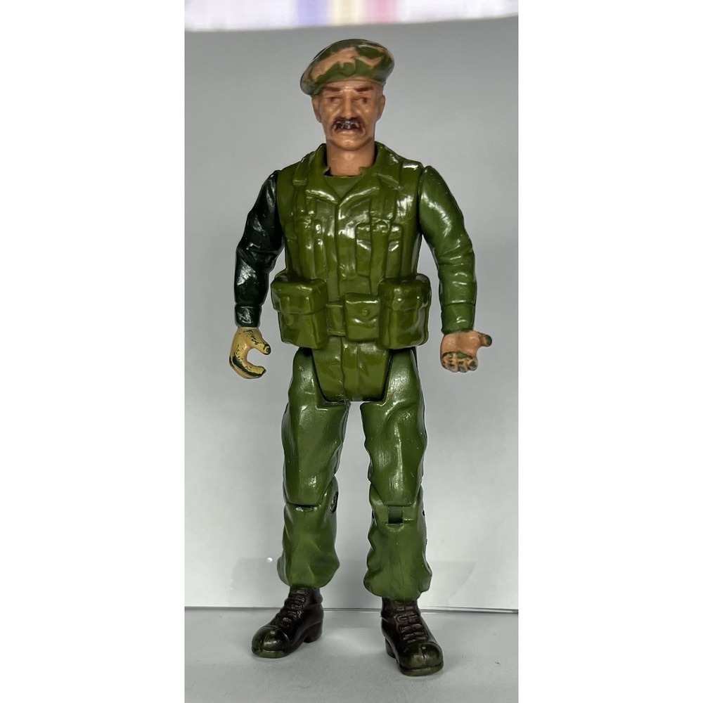 DC Comics Sgt. Rock Raider Action Figure Vintage 3.75" Remco 1982 Toy